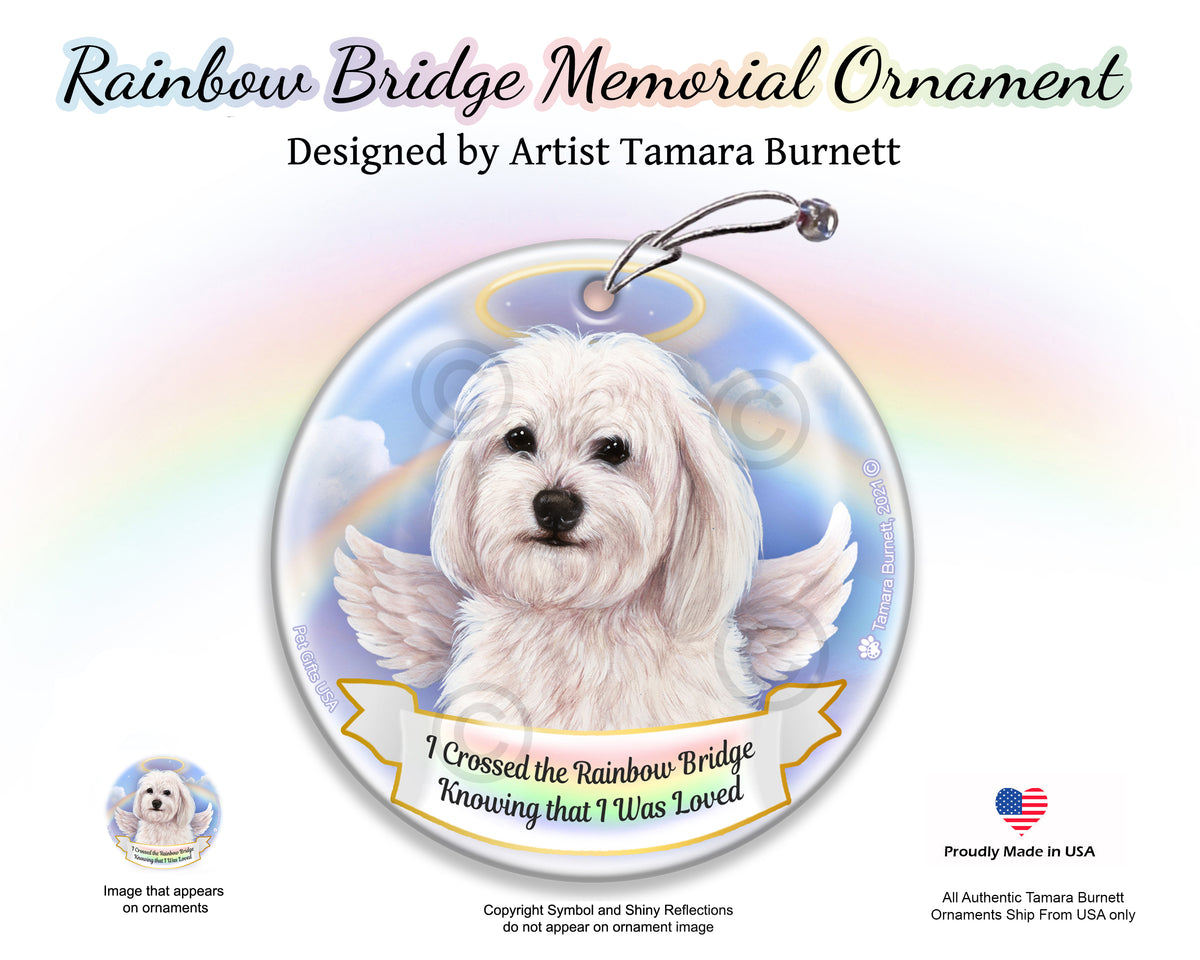 Havanese White Ornament