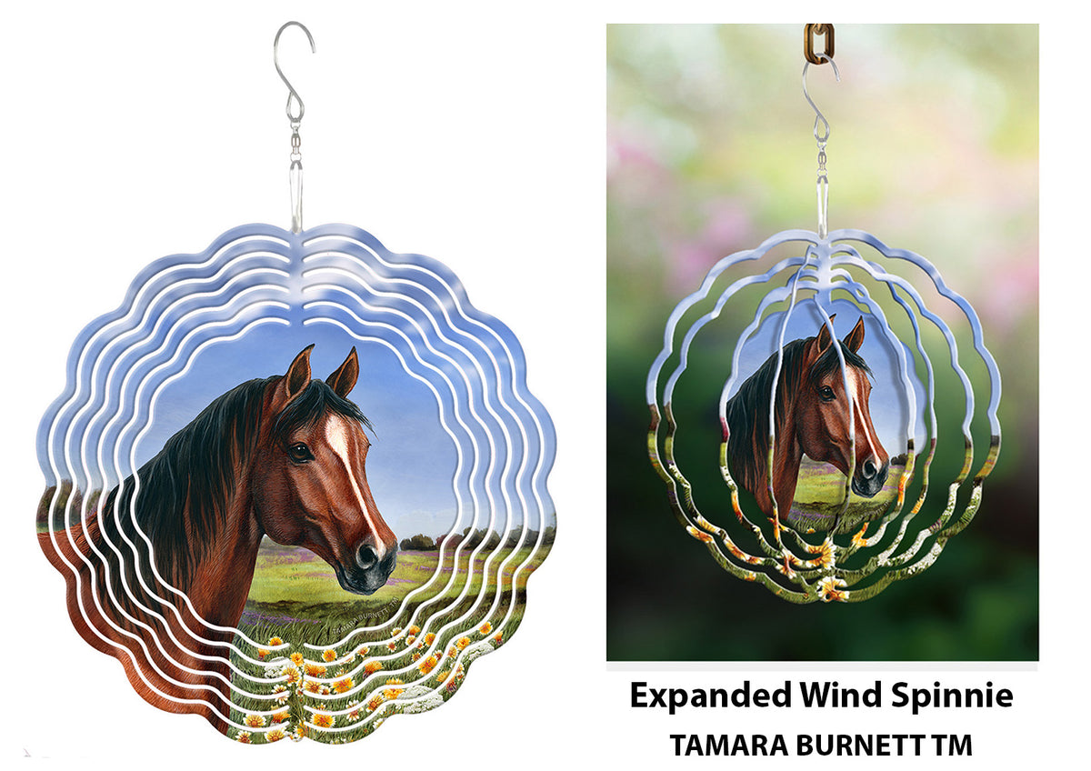 Quarter Horse Bay Wind Spinner