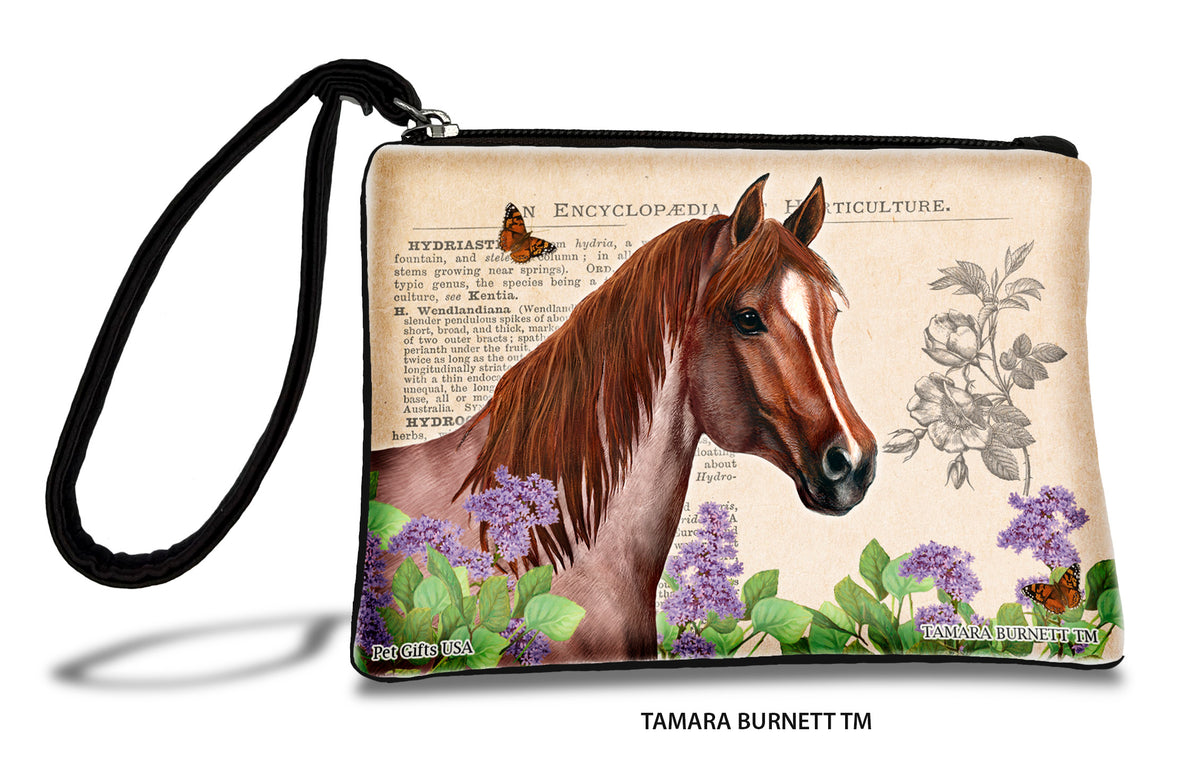 Quarter Horse Strawberry Roan Zippees Pet Pouch