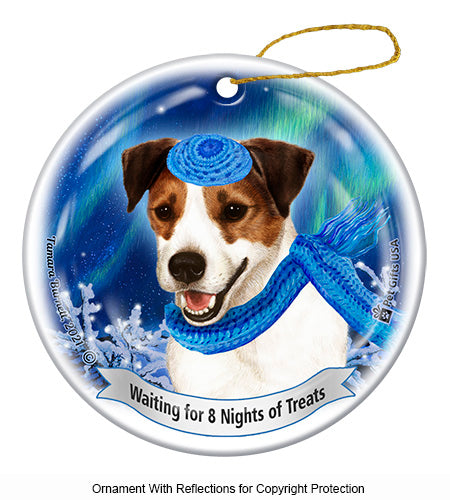 Jack Russell Tri-Color Ornament