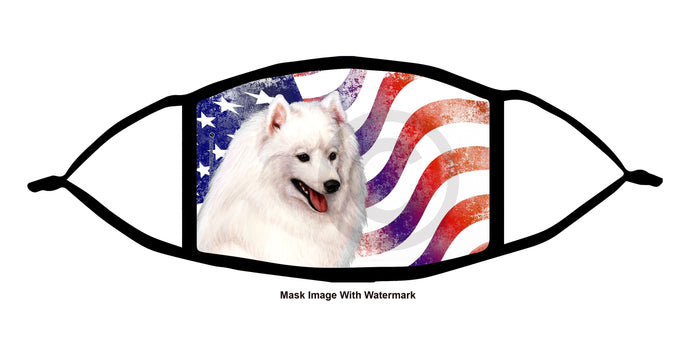 Japanese Spitz Face Mask