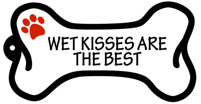 Wet Kisses Are The Best - Bone Keychain