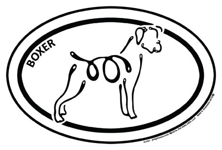 Boxer K-Lines Euro Style Tattoo Magnets