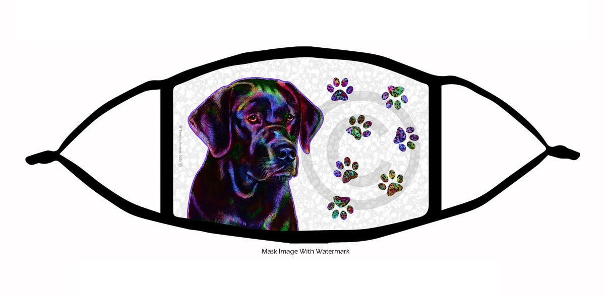 Labrador (English Black) Face Mask
