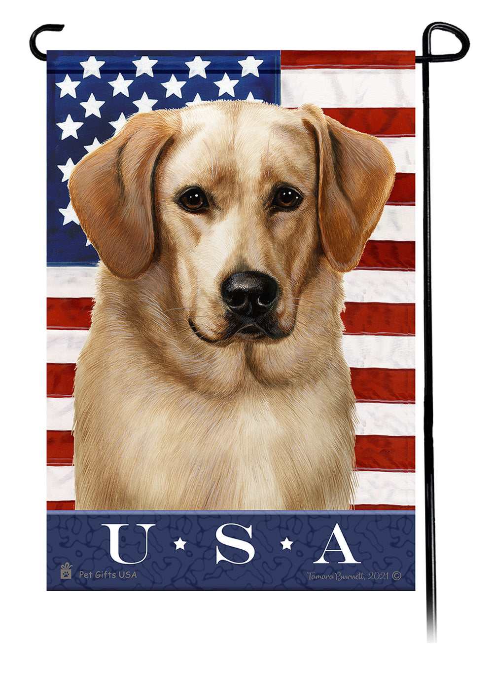 Labrador Retriever True Blue - Garden Flag