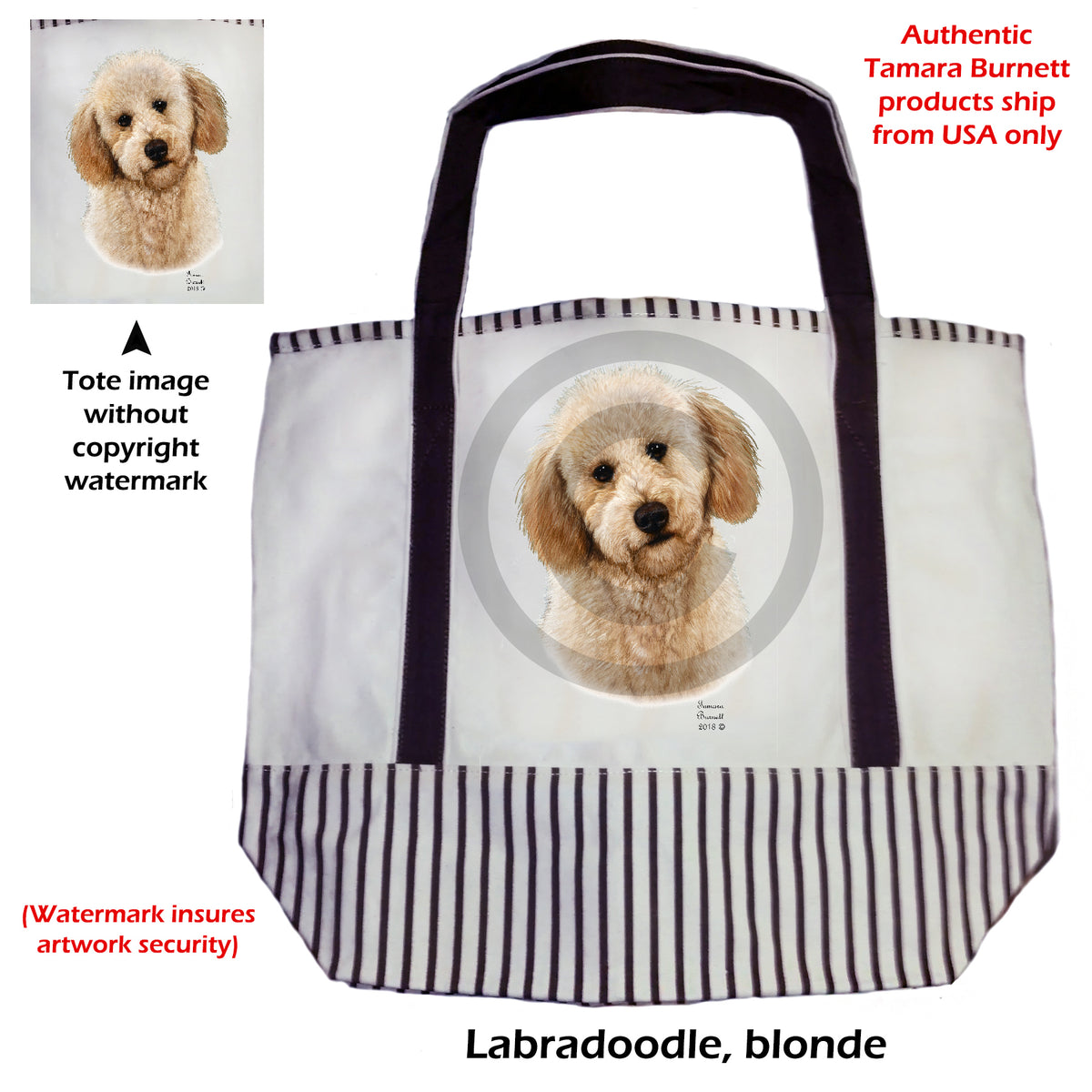 Labradoodle - Tote Bag