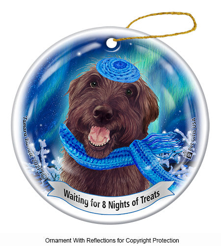 Labradoodle Chocolate Ornament