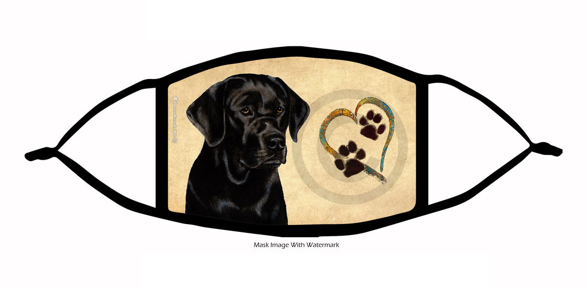 Labrador (English Black) Face Mask