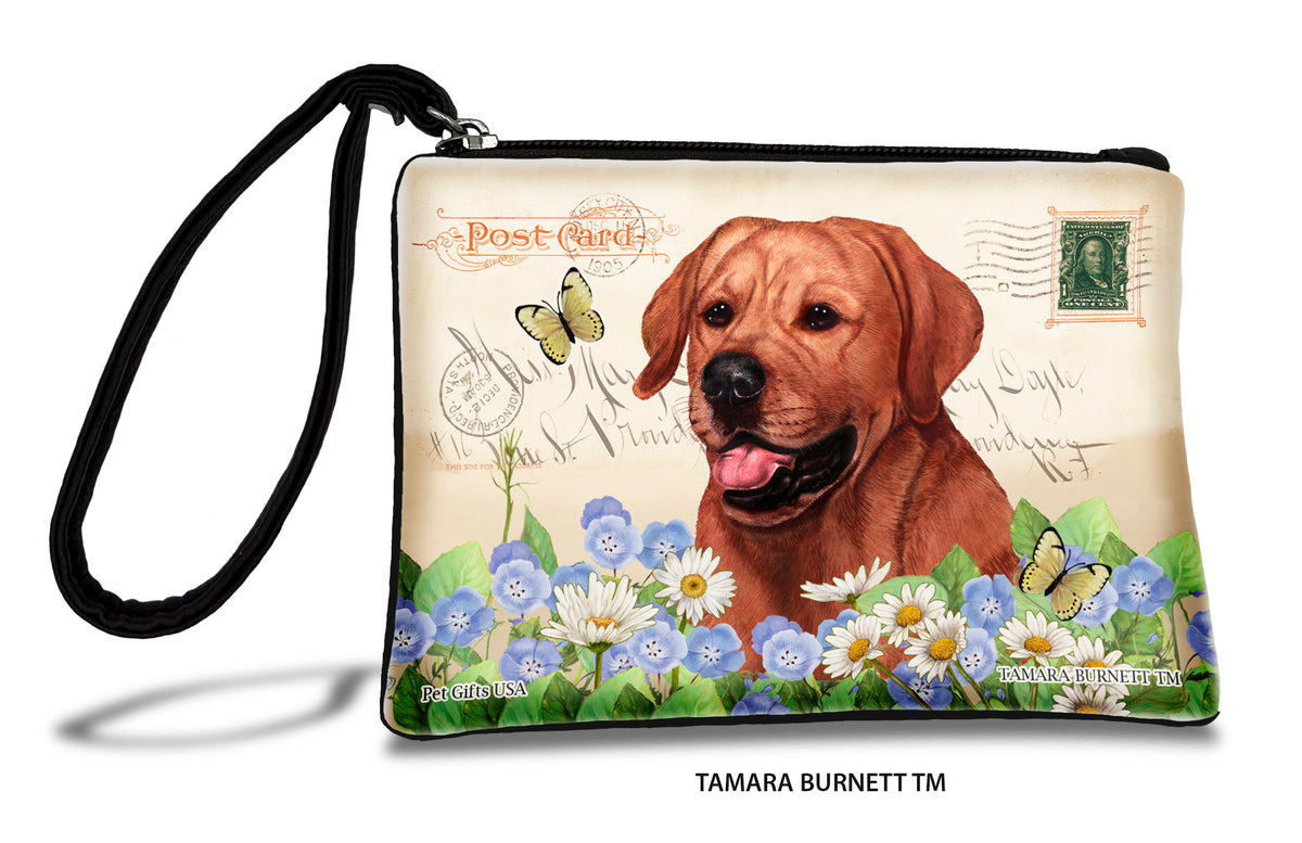 Labrador Retriever English Red Zippees Pet Pouch