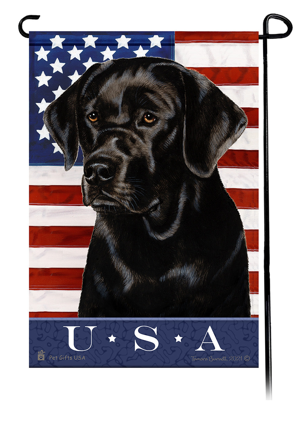 Labrador Retriever True Blue - Garden Flag