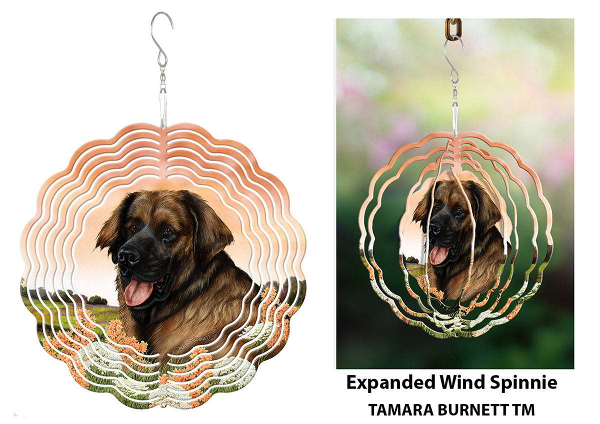 Leonberger Wind Spinner