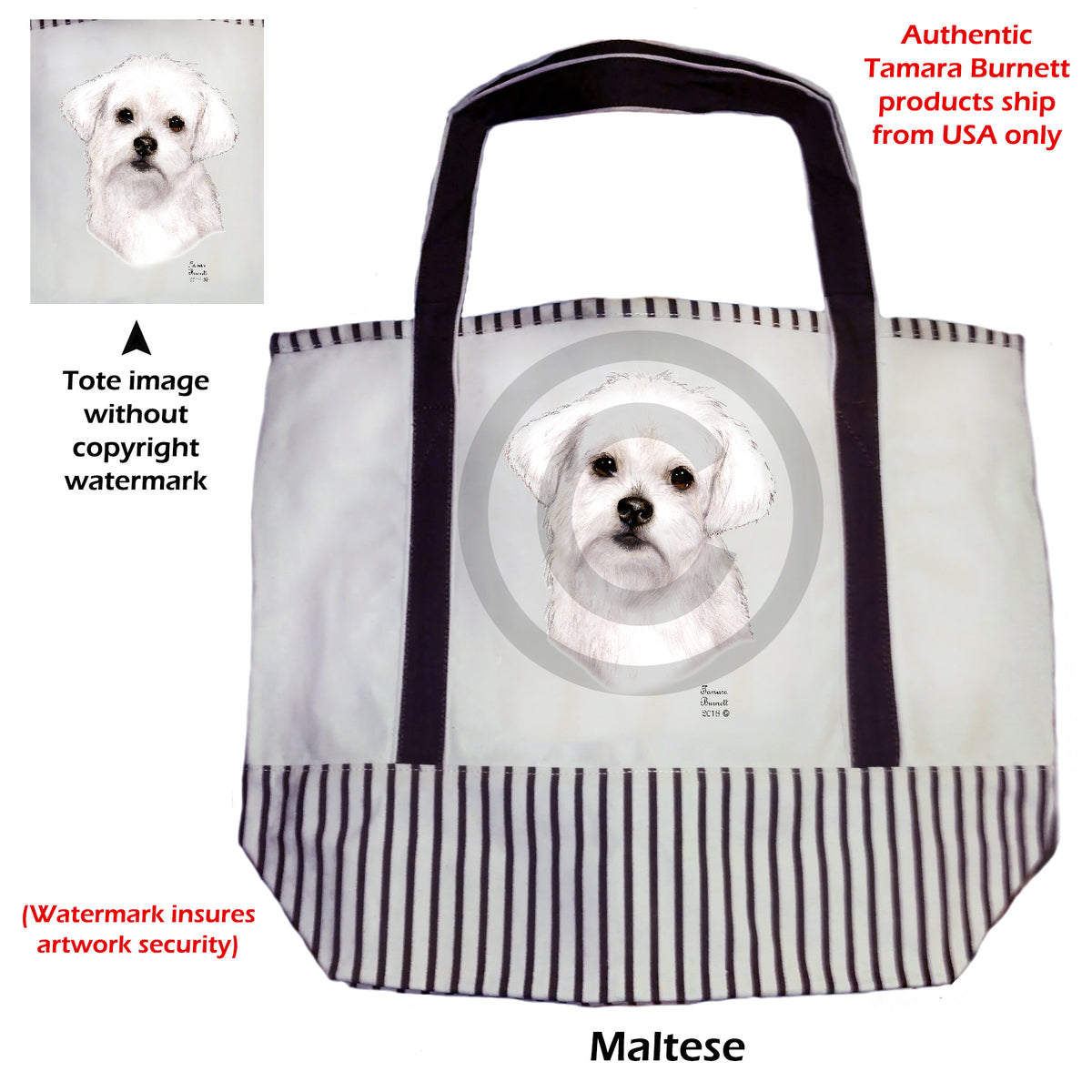 Maltese - Tote Bag