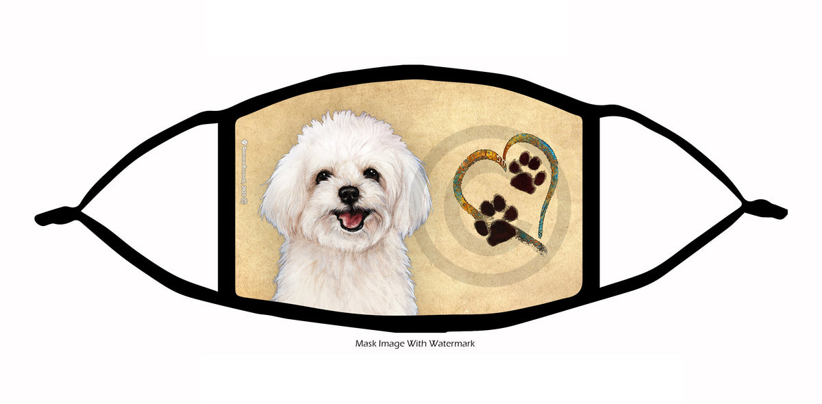 Maltipoo Face Mask
