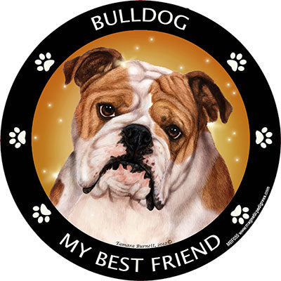 American Bulldog My Best Friend Magnets