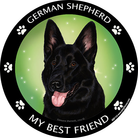 German Shepherd My Best Friend Magnets