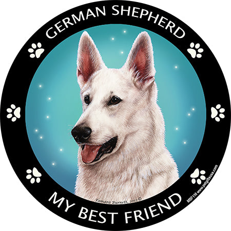 German Shepherd My Best Friend Magnets