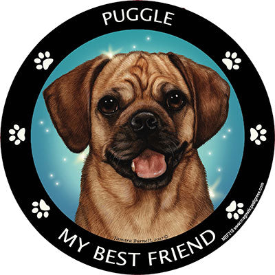 Puggle My Best Friend Magnets