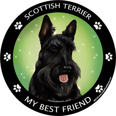 Scottish Terrier My Best Friend Magnets