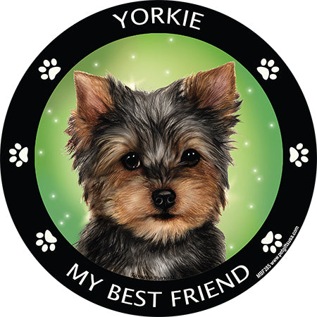 Yorkshire Terrier My Best Friend Magnets