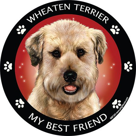 Soft Coated Wheaten My Best Friend Magnets