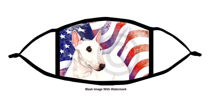 Miniature Bull Terrier Face Mask