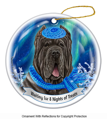 Neapolitan Mastiff Cropped Tawny Ornament