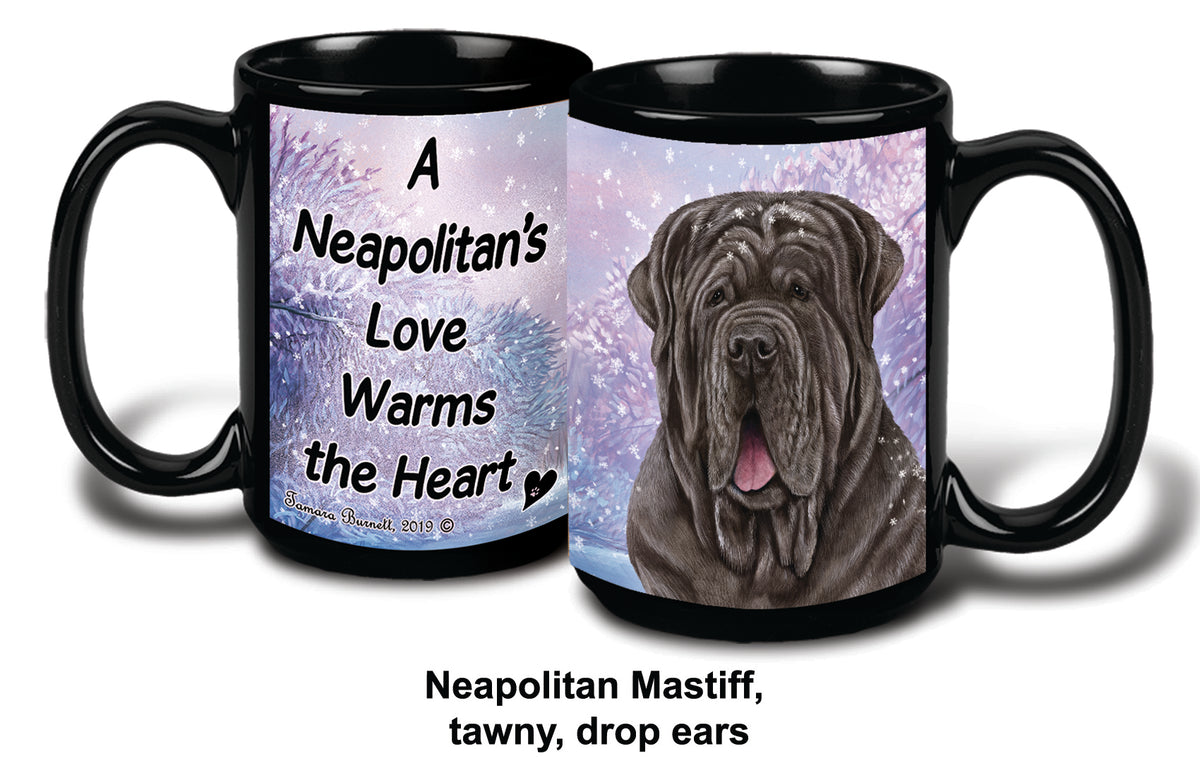 Neopol. Mastiff Uncrop Tawny Winter Mug 15 oz