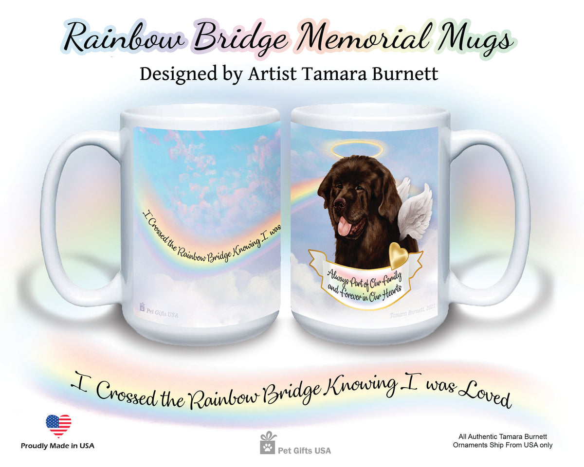 Tibetan Mastiff Brown Memorial Mug 15 oz