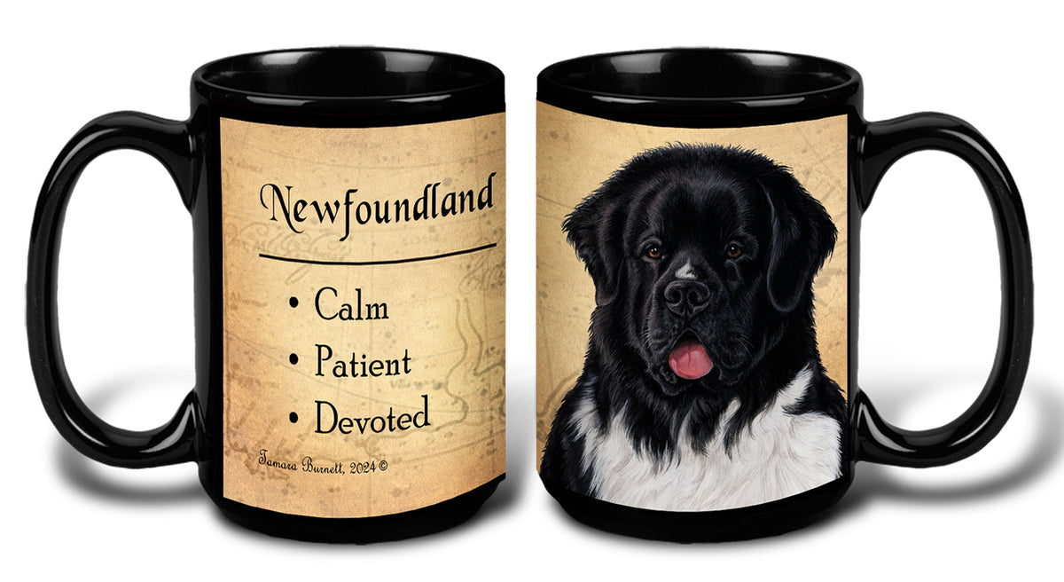 Newfoundland (Landseer) - My Faithful Friends Mug 15 oz