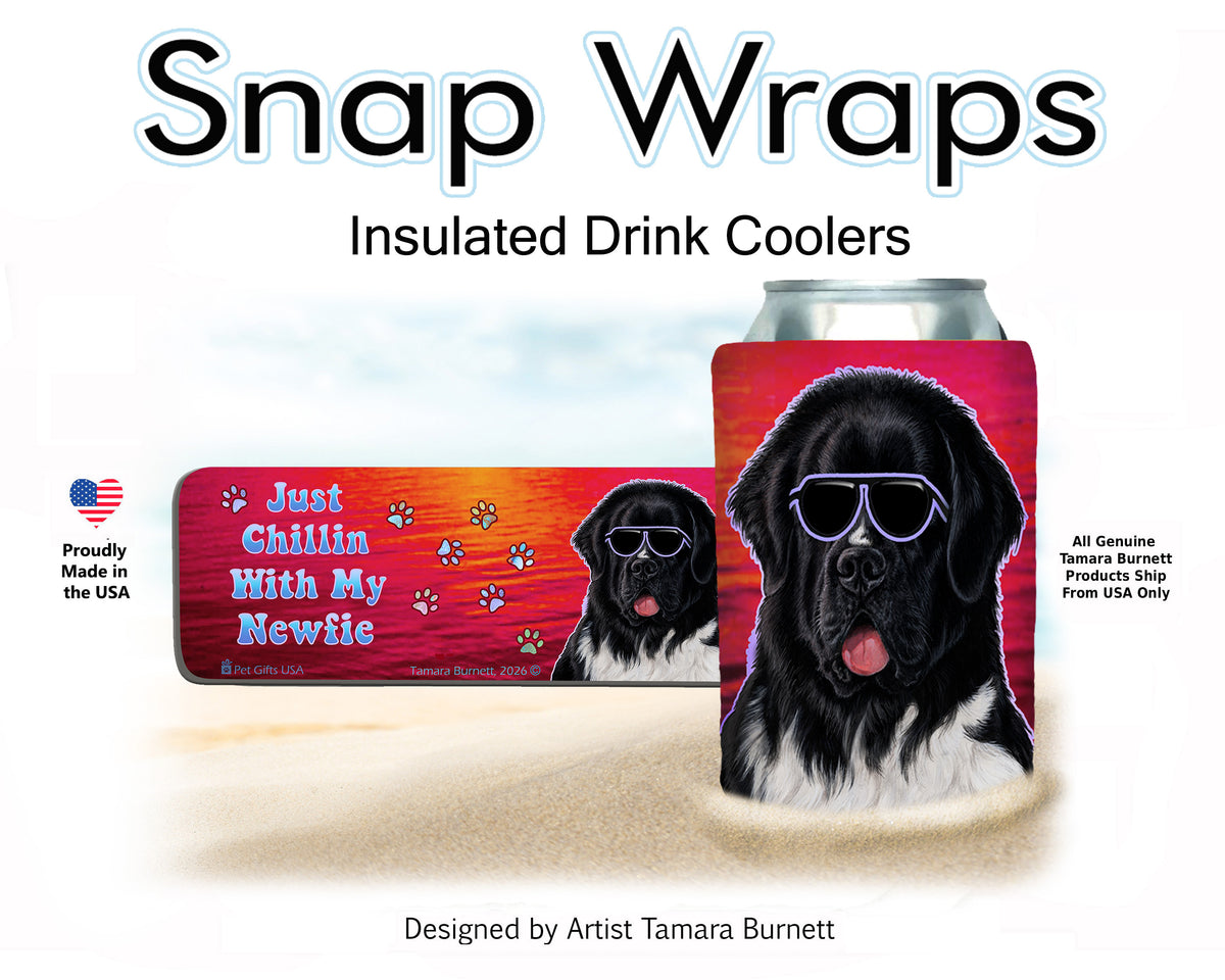 Newfoundland Landseer Snap Wrap Cozy