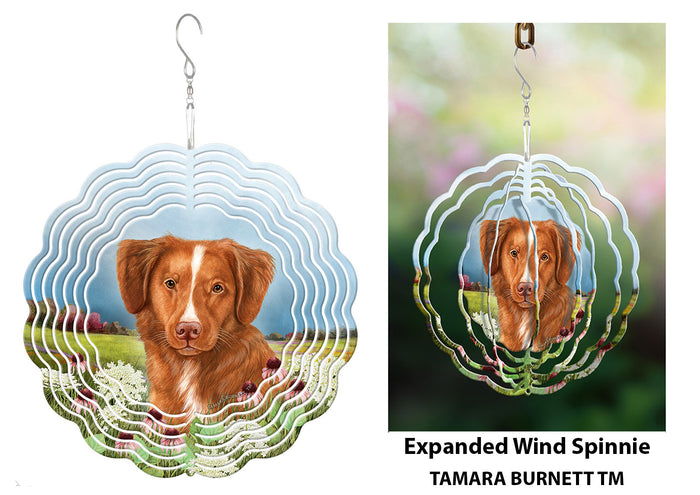 Nova Scotia Duck Tolling Retriever Wind Spinner
