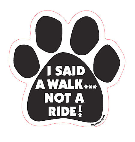 Dog Paw Shaped Magnets