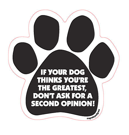 Dog Paw Shaped Magnets