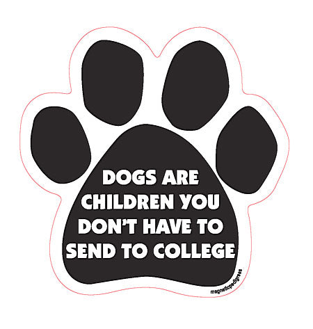 Dog Paw Shaped Magnets
