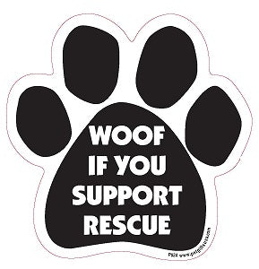 Dog Paw Shaped Magnets