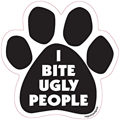 Dog Paw Shaped Magnets