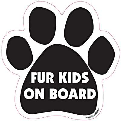 Dog Paw Shaped Magnets