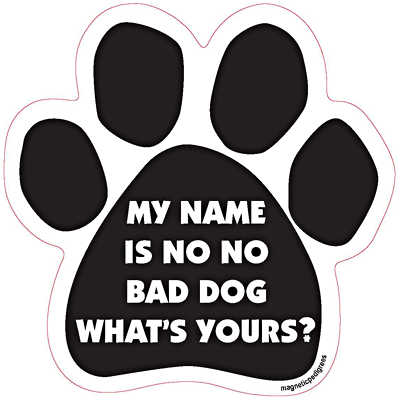 Dog Paw Shaped Magnets