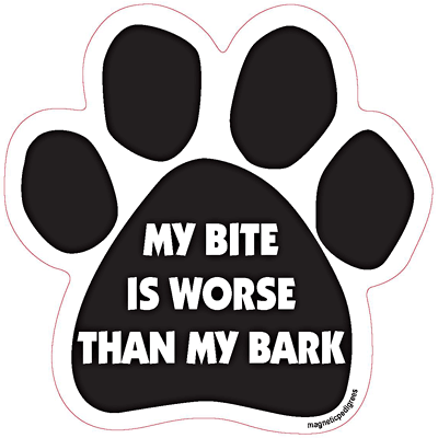 Dog Paw Shaped Magnets