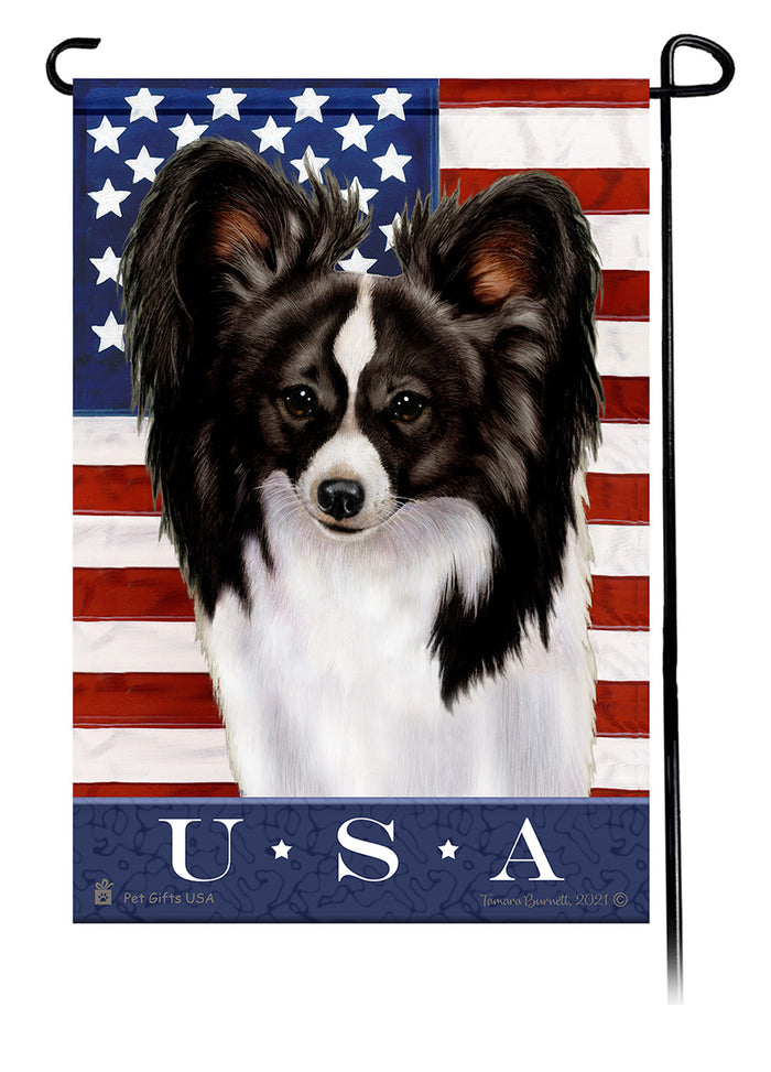 Papillon True Blue Garden Flags