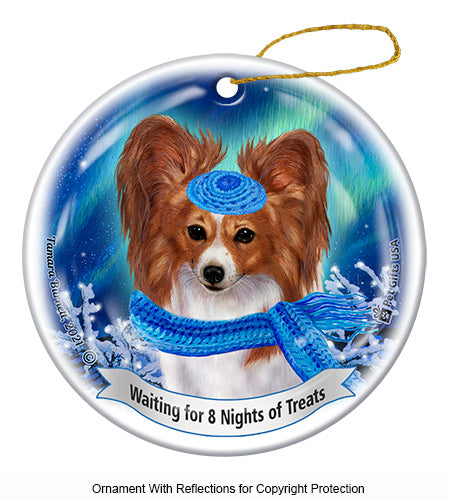Papillon Hanukkah Ornament
