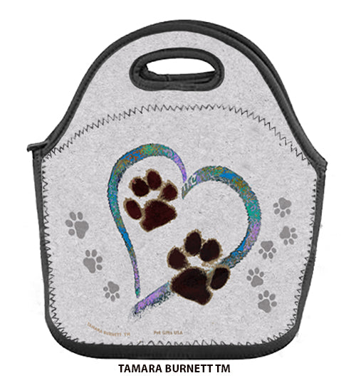 Paws On My Heart - Lunch Bag