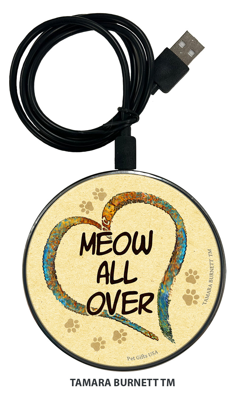 Meow All Over Zoomies Wireless Charger