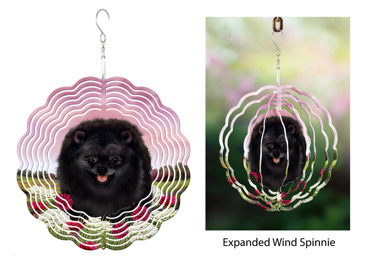 Pomeranian Black Wind Spinner