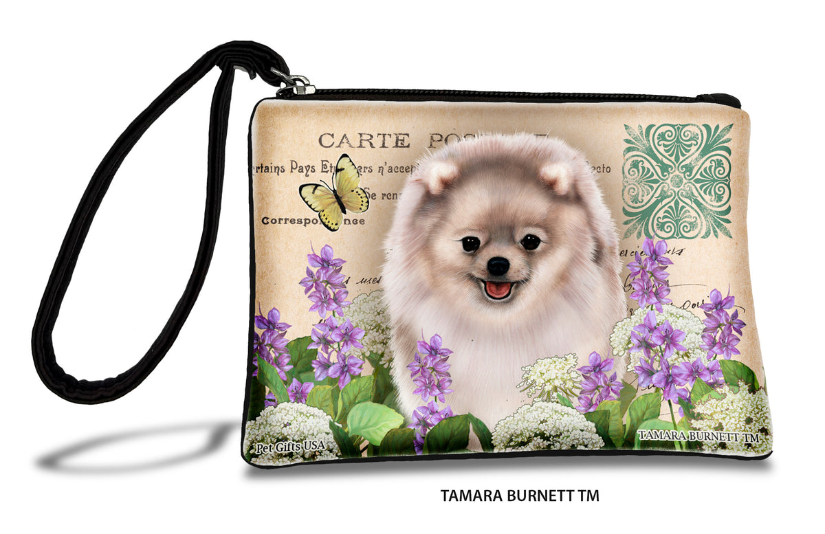 Pomeranian Cream Sable Zippees Pet Pouch