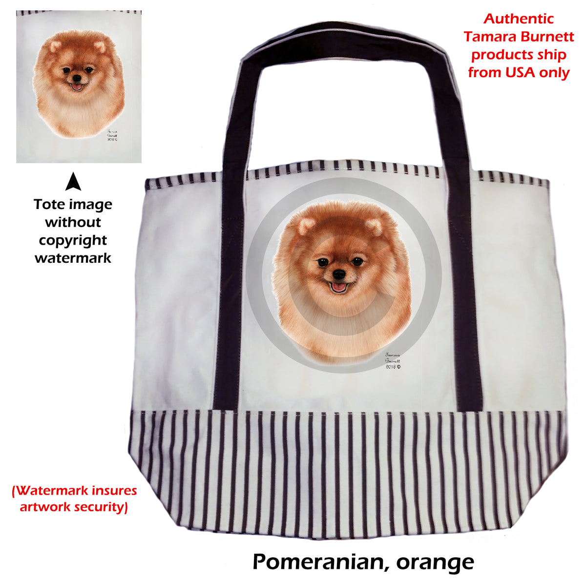 Pomeranian - Tote Bag