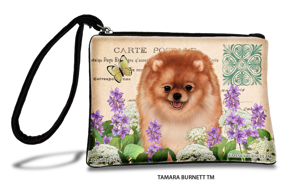 Pomeranian Orange Zippees Pet Pouch