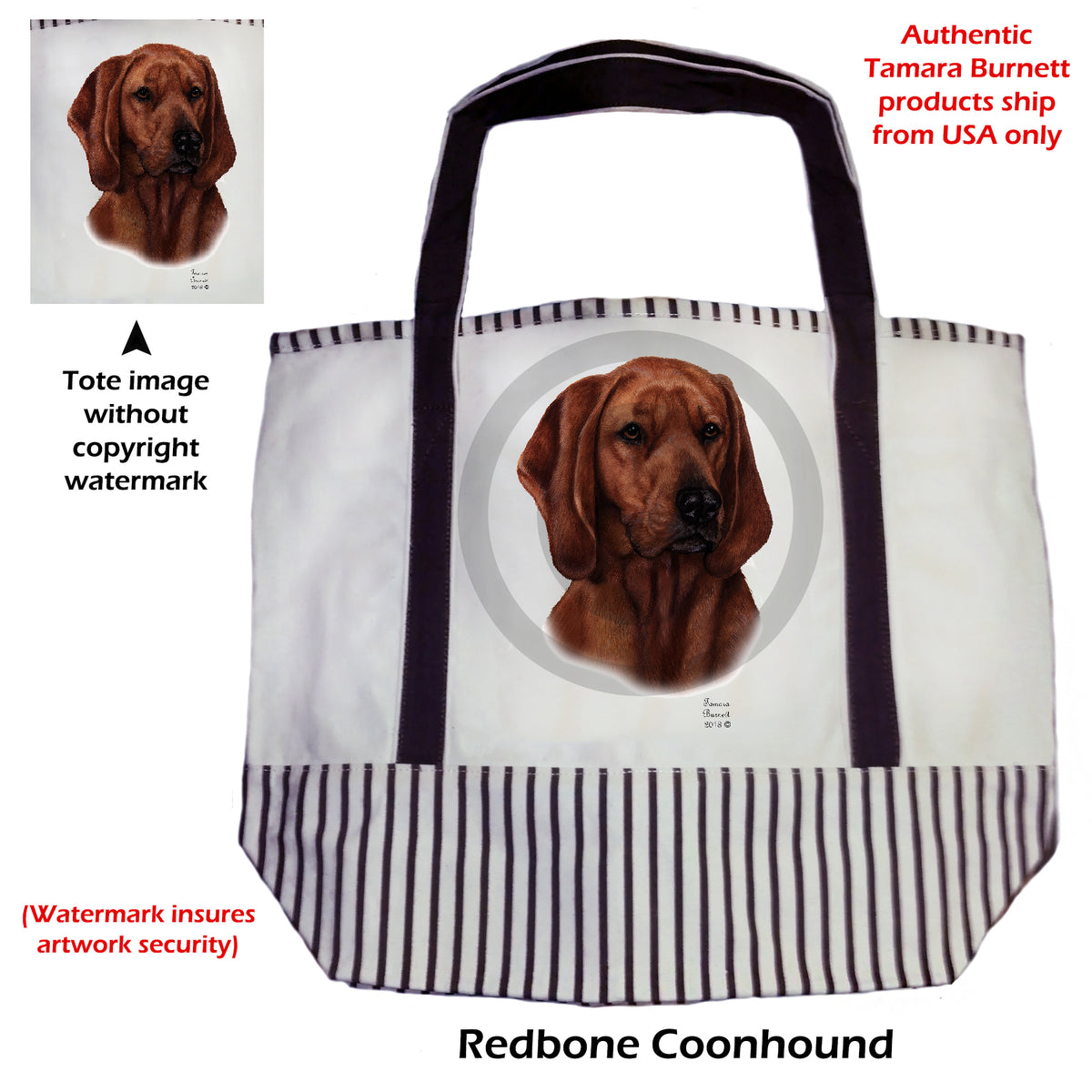 Coonhound - Tote Bag