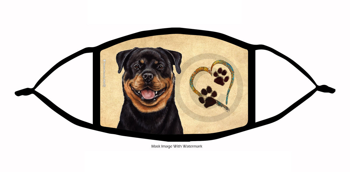 Rottweiler Face Mask