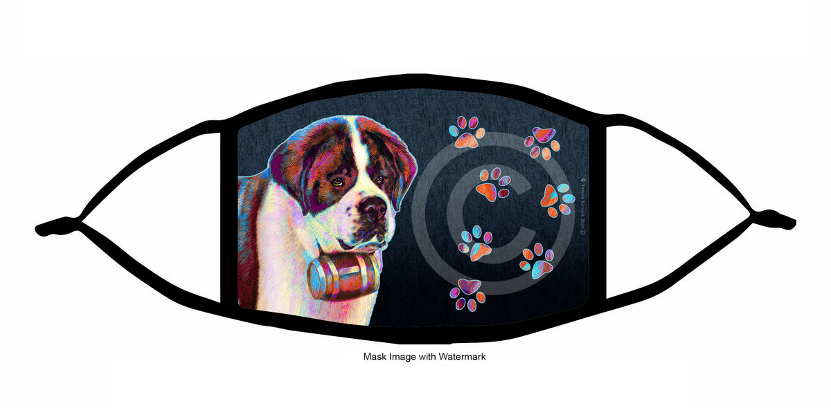 Saint Bernard Face Mask